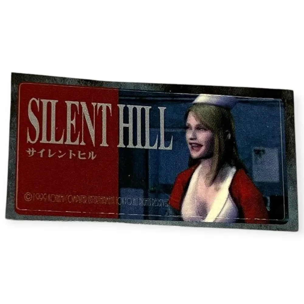 Sony PlayStation 1 Ps1 Silent Hill 1999 Official Lisa Memory Card Sticker